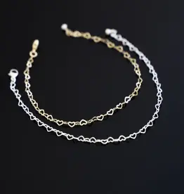 Heart Chain Bracelet