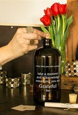Gratitude Apothecary Jar