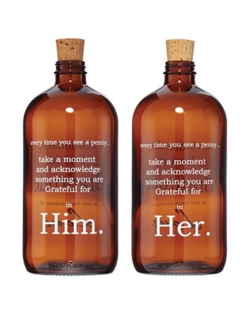 Him & Her Gratitude Jars