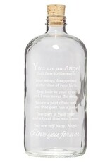 Angel Baby Clear Apothecary Jar