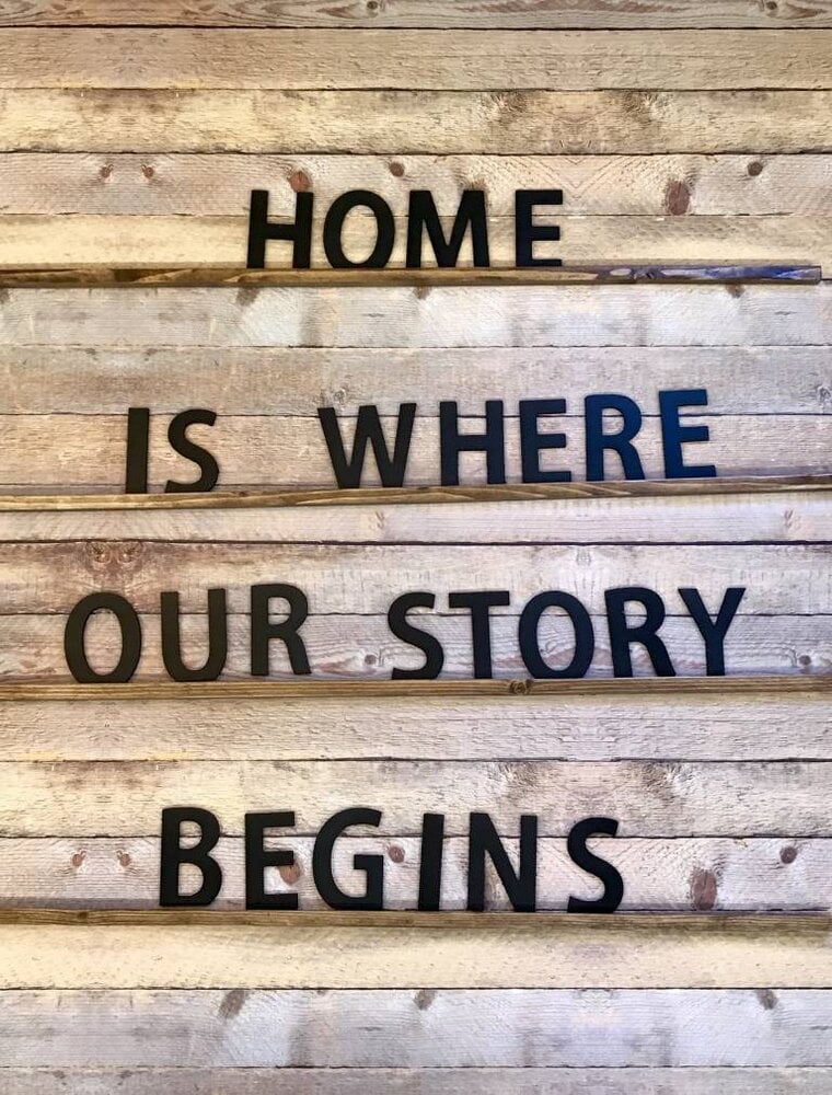 Home Is Where Our Story Begins