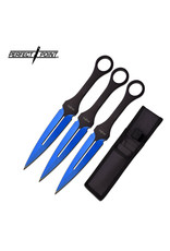 Perfect Point PERFECT POINT PP-105BL-7-3 THROWING KNIFE 3PC SET 7" OVERALL