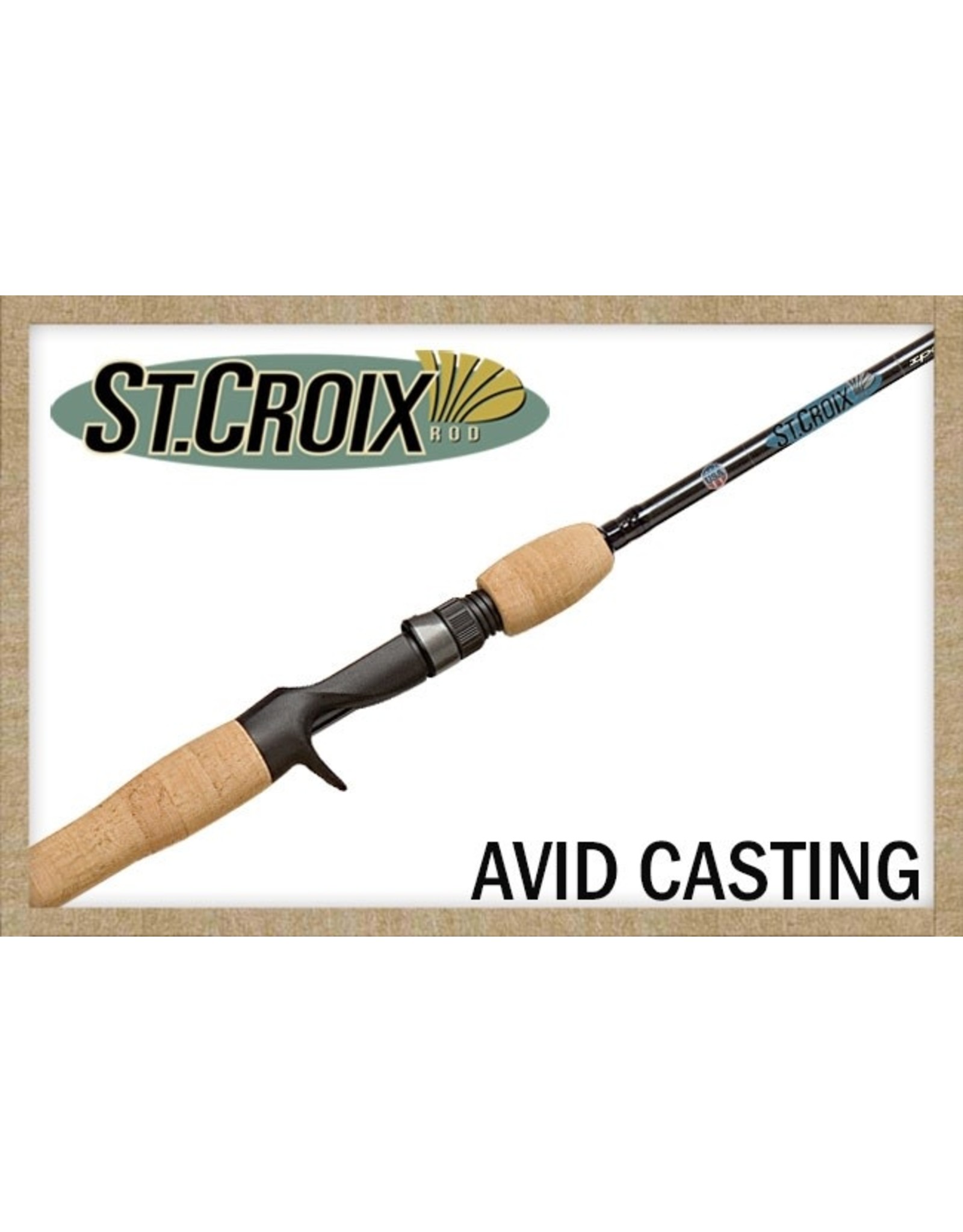 st croix avid casting rod