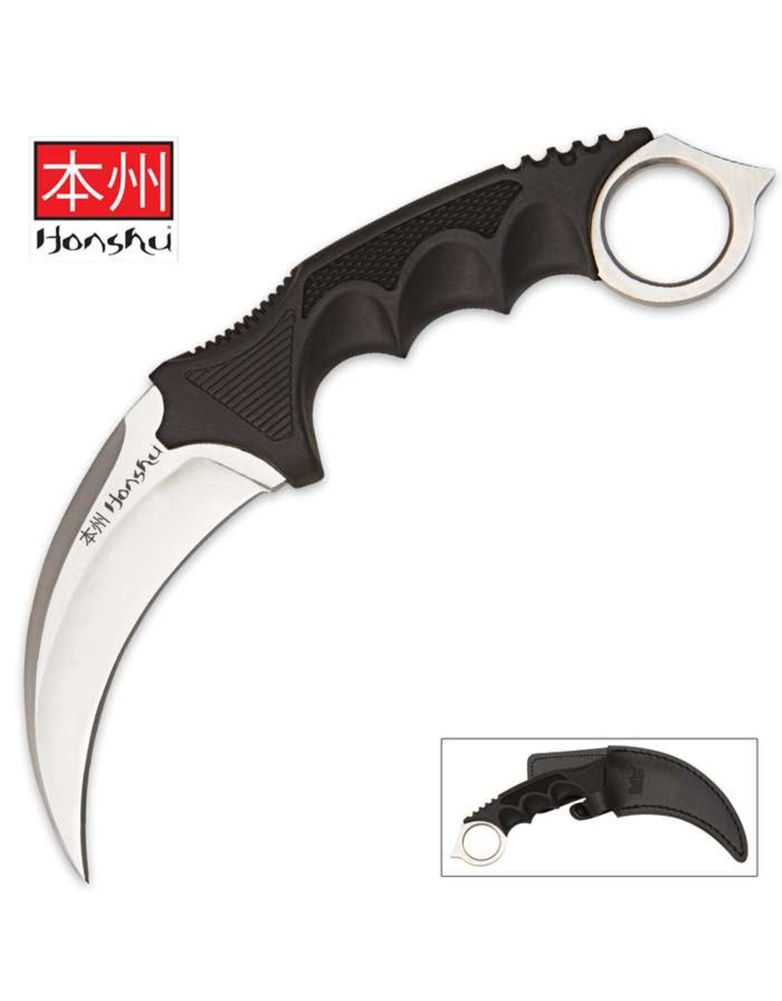 Honshu Honshu Karambit Silver with Boot Sheath UC2786