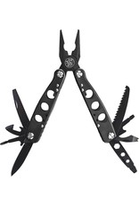 Smith & Wesson Smith & Wesson 15 Function Multi-Tool 6-1/2" Overall, Black Stainless Steel Handles - SWMT1CP