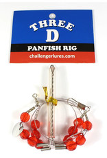 Challenger Three-D Panfish Rig 2 Arm Wire with Blades