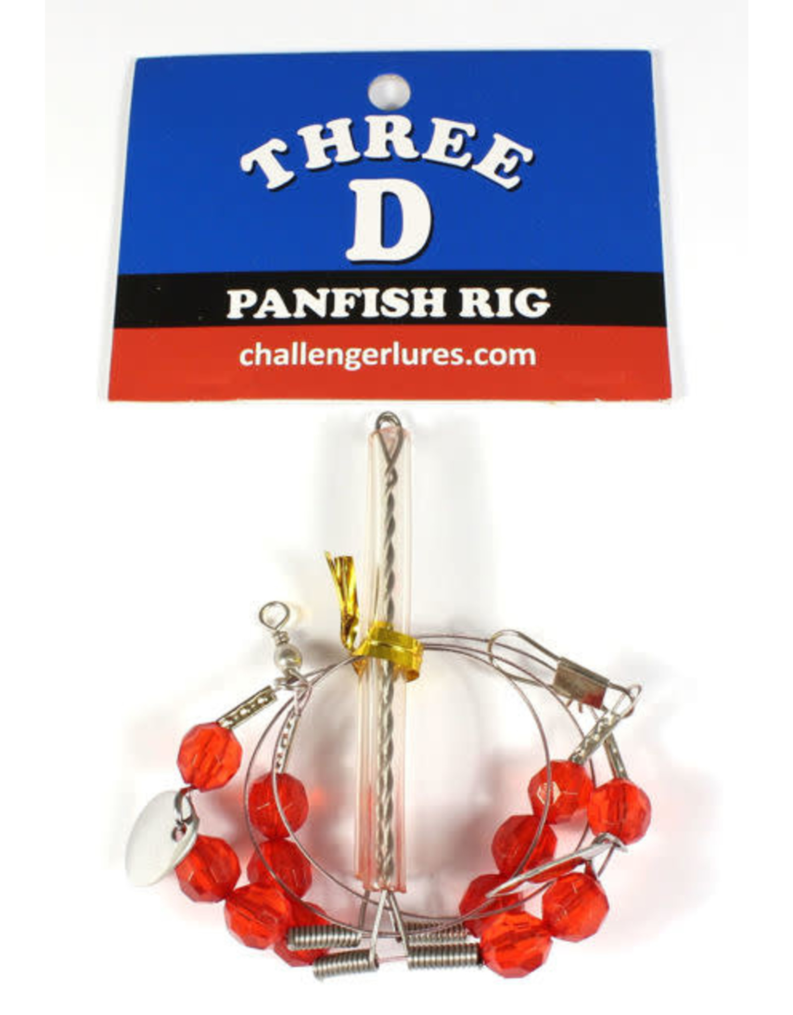 Challenger Three-D Panfish Rig 2 Arm Wire with Blades