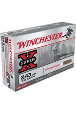 Winchester Winchester X2432 Super-X Rifle Ammo 243 , Power-Point, 100 Grains, 2960 fps, 20, Boxed