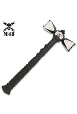 M48 Double Headed War Hammer With Sheath 2Cr13 Stainless Steel Head