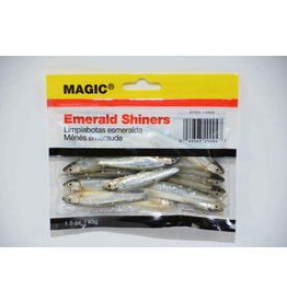Magic Magic 5204 Preserved Shiners Minnows large 1 1/2oz bag natural 1.5oz