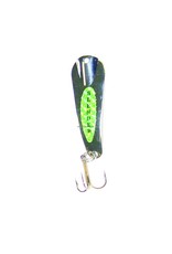 Custom Jigs Custom Jigs SL18-P-102 Slender Spoon 1/8oz Silver/Lime