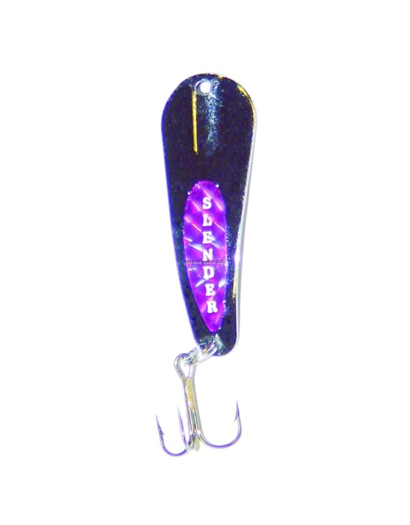 Custom Jigs Custom Jigs SL18-P-304 Slender Spoon 1/8oz Black/Purple