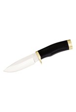 Buck Knives Buck Vanguard Fixed Blade Knife Black Rubber Handle