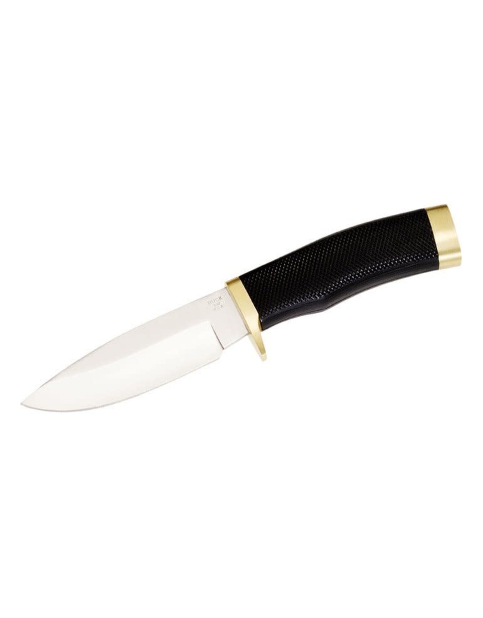 Buck Knives Buck Vanguard Fixed Blade Knife Black Rubber Handle