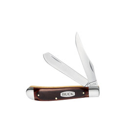 Buck Knives Buck 382 Trapper Slipjoint Folding Knife, Stainles Steel, Wood Handle, 0382BRS