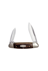 Buck Knives Buck 389 Canoe Two Blade Pocket Knife 3-5/8" Closed, Woodgrain Handles 0389BRS