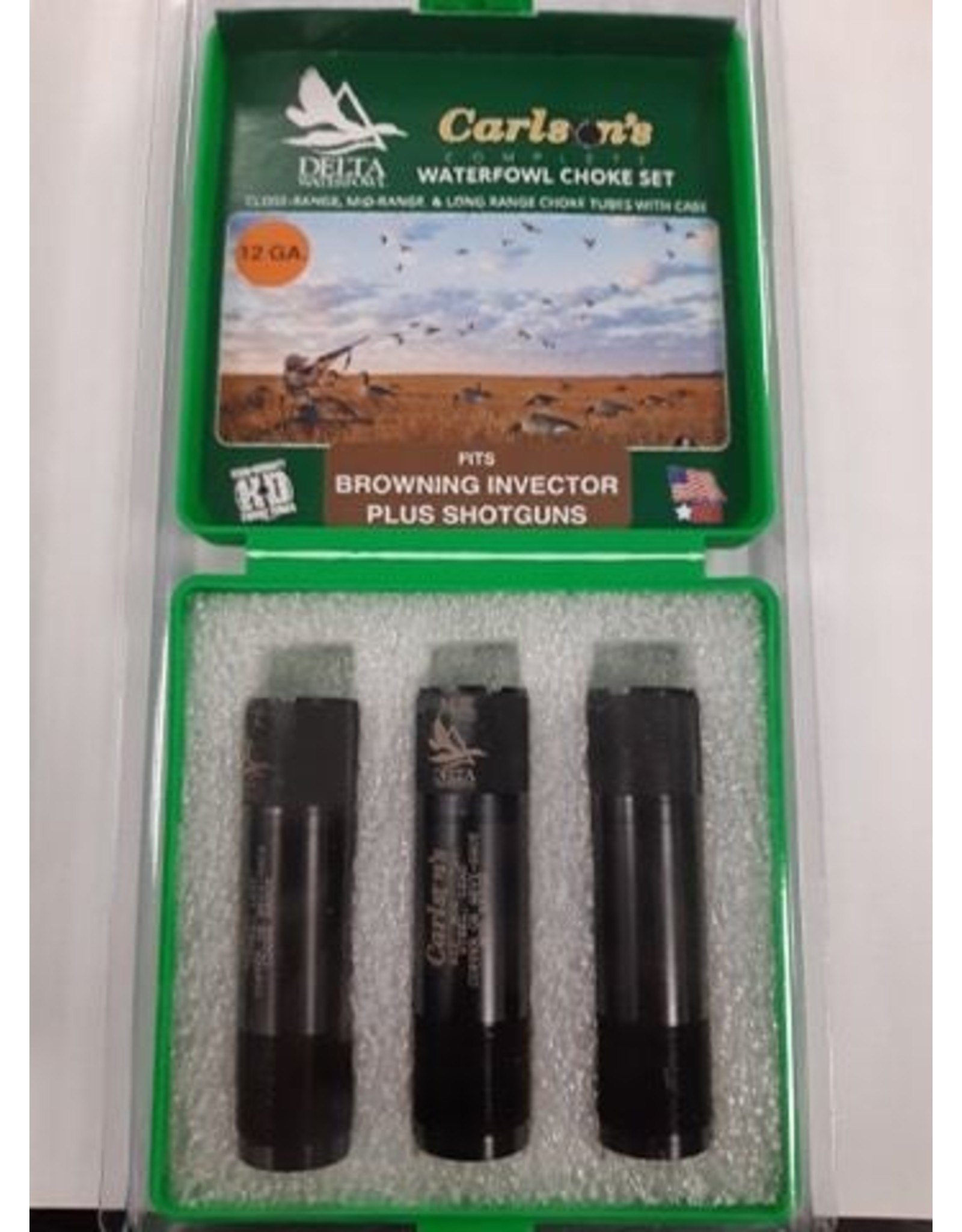 Carlson's Choke Tubes Browning Invector 12 GA Waterfowl Choke Set 07369