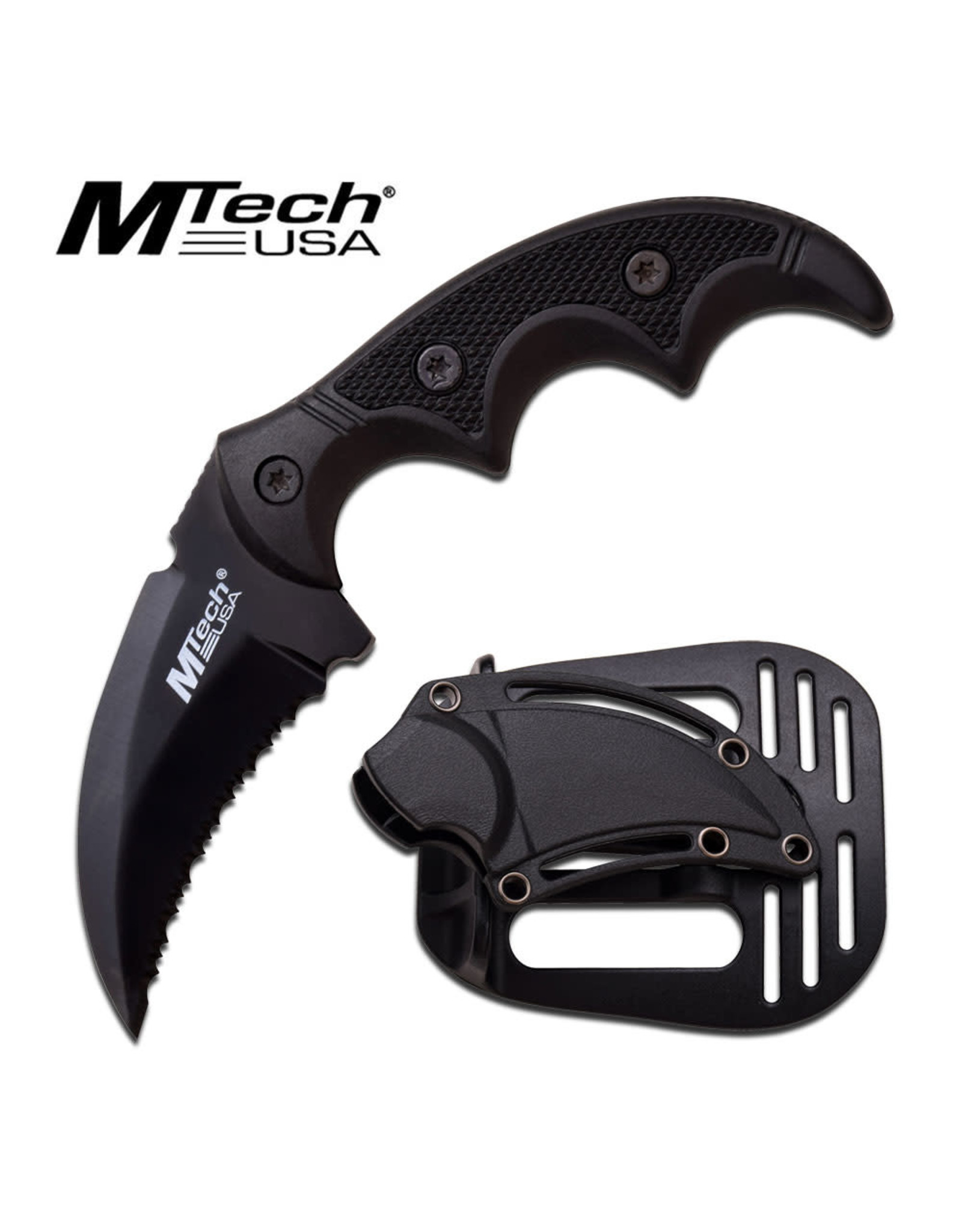 MTech Usa MTech USA MT-20-63BK FIXED BLADE KNIFE 5'' OVERALL