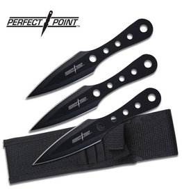 Perfect Point PERFECT POINT PP-022-3B THROWING KNIFE SET 6.5" OVERALL