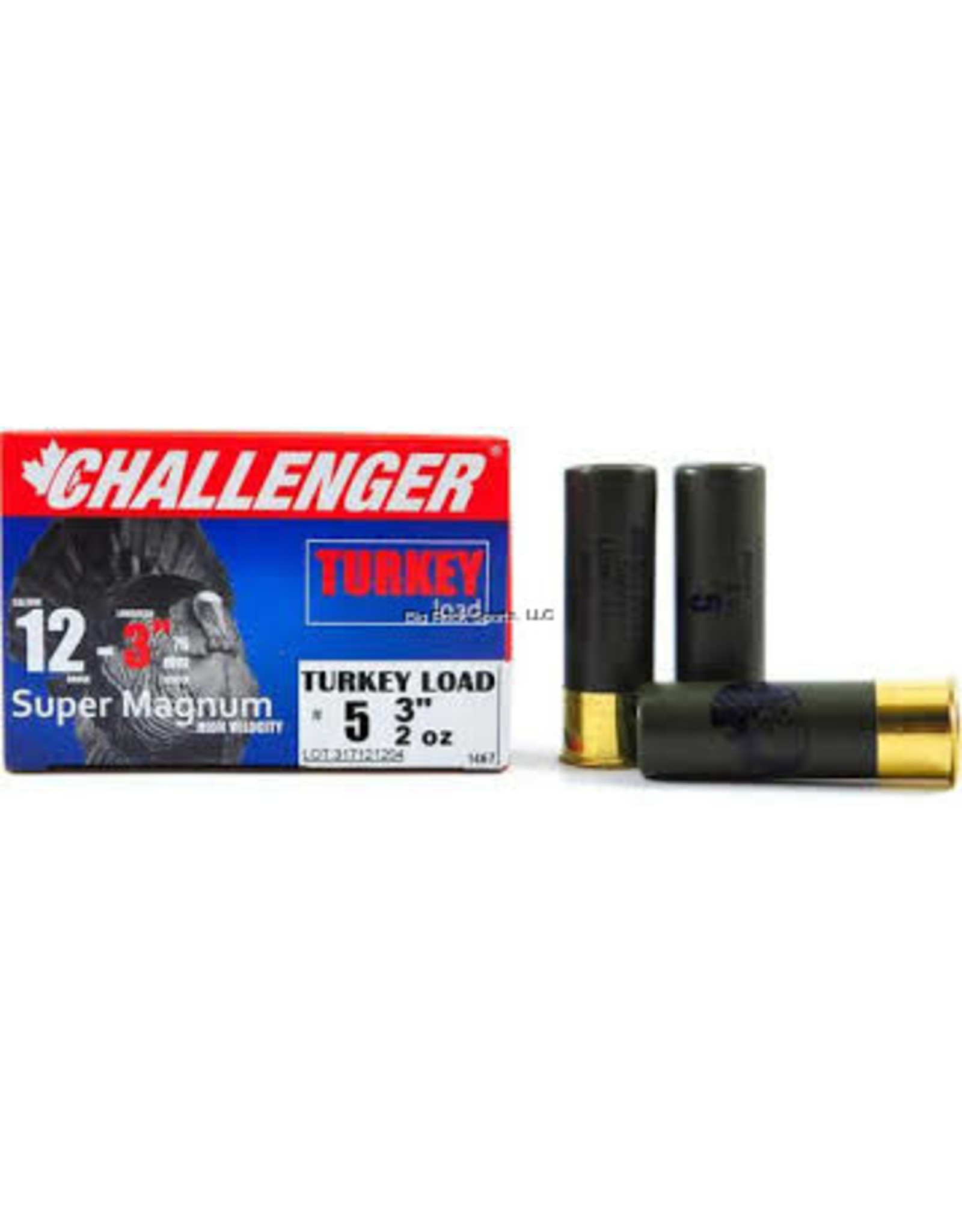 Challenger Challenger Ammo 30044 Turkey Shotshell 12 GA, 3", 2 oz, #4, 10 Rnd