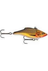 Rapala Rapala RNR05SG Rattlin' Rapala Lipless Crankbait, 2", 3/8 oz, Silver Gold, Sinking (228288)