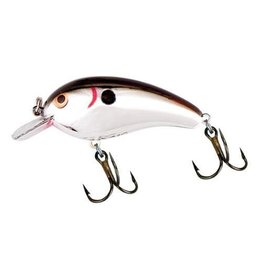 Cotton Cordell Cotton Cordell Big O Squarebill Crankbait Chrome Black 2" 1/4oz