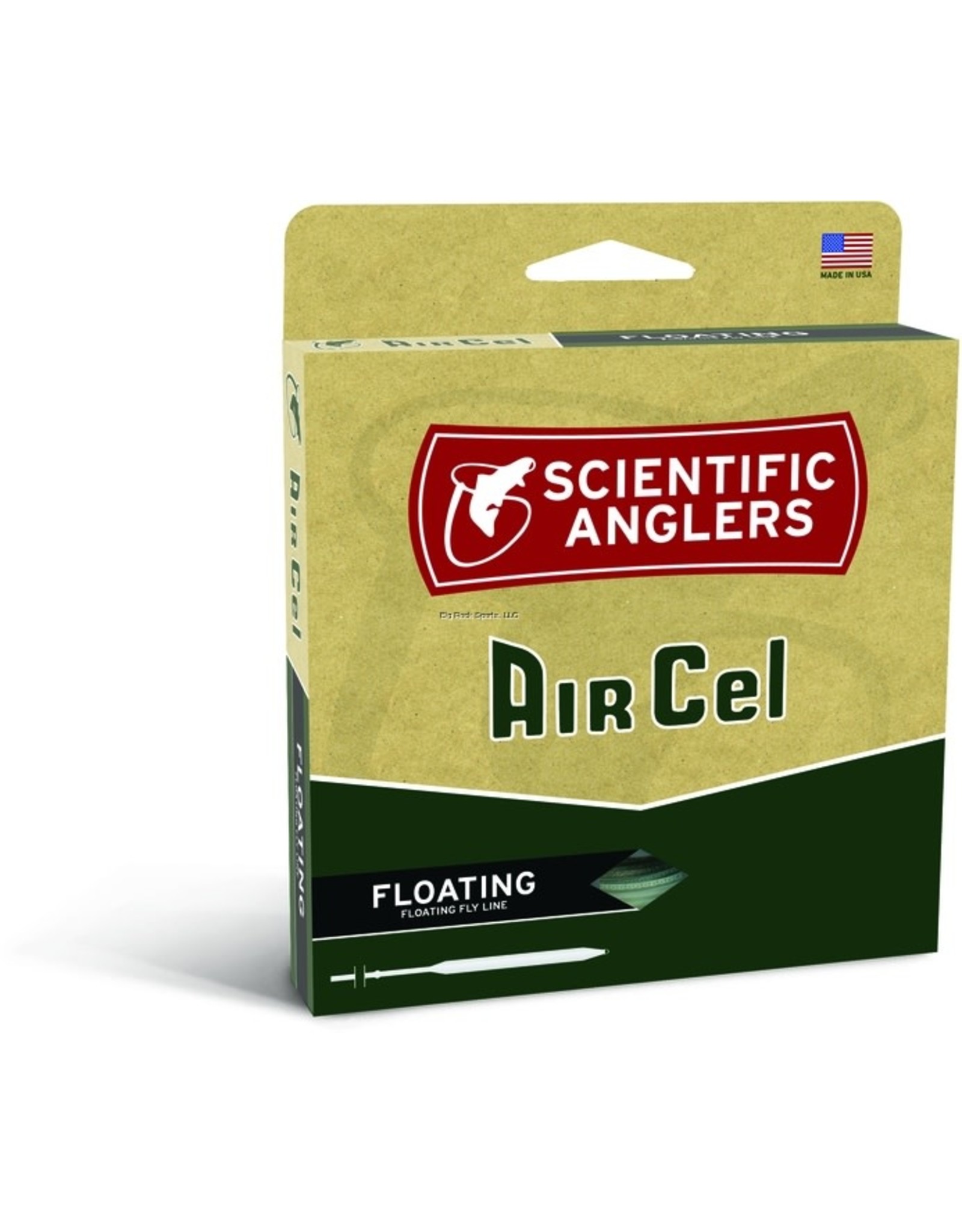 Scientific Anglers Scientific Anglers 103824 AirCel WF 6-F Floating Fly Line Weight Forward Yellow