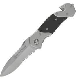 Smith & Wesson Smith & Wesson First Response Rescue Knife 3.3" Combo Blade, Liner Lock - SWFRS