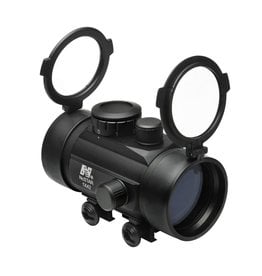 NcSTAR NcSTAR DBB142 Reflex Optic, CR2032 Lithium Batt, 1x, 42MM, Unlimited, Integrated Weaver-Style Mount, 3 MOA Retical