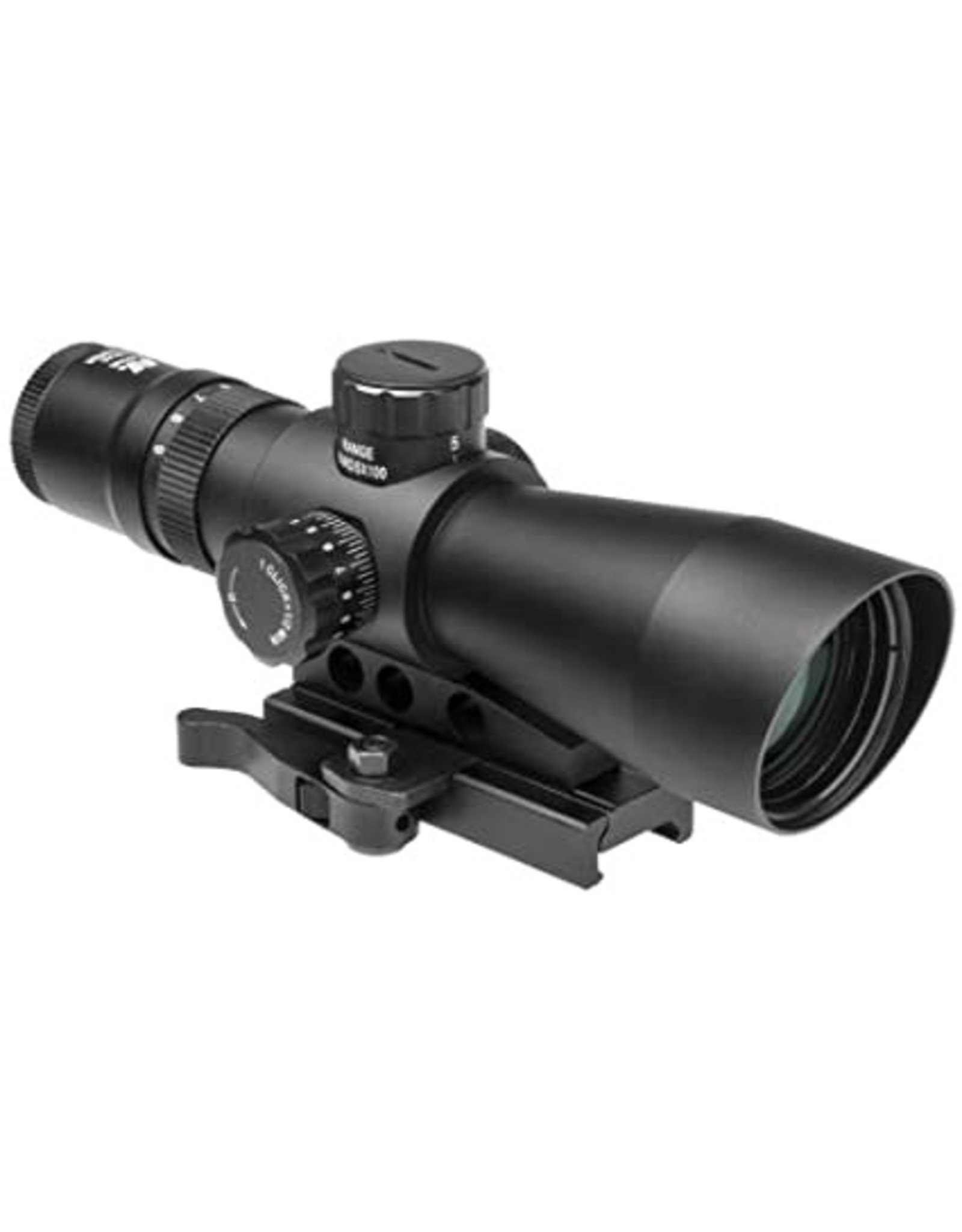 NcSTAR NCStar Mark III 3-9x42 Scope Tactical Series Gen II Red/Blue Illuminated STP3942GV2 P4 Reticle