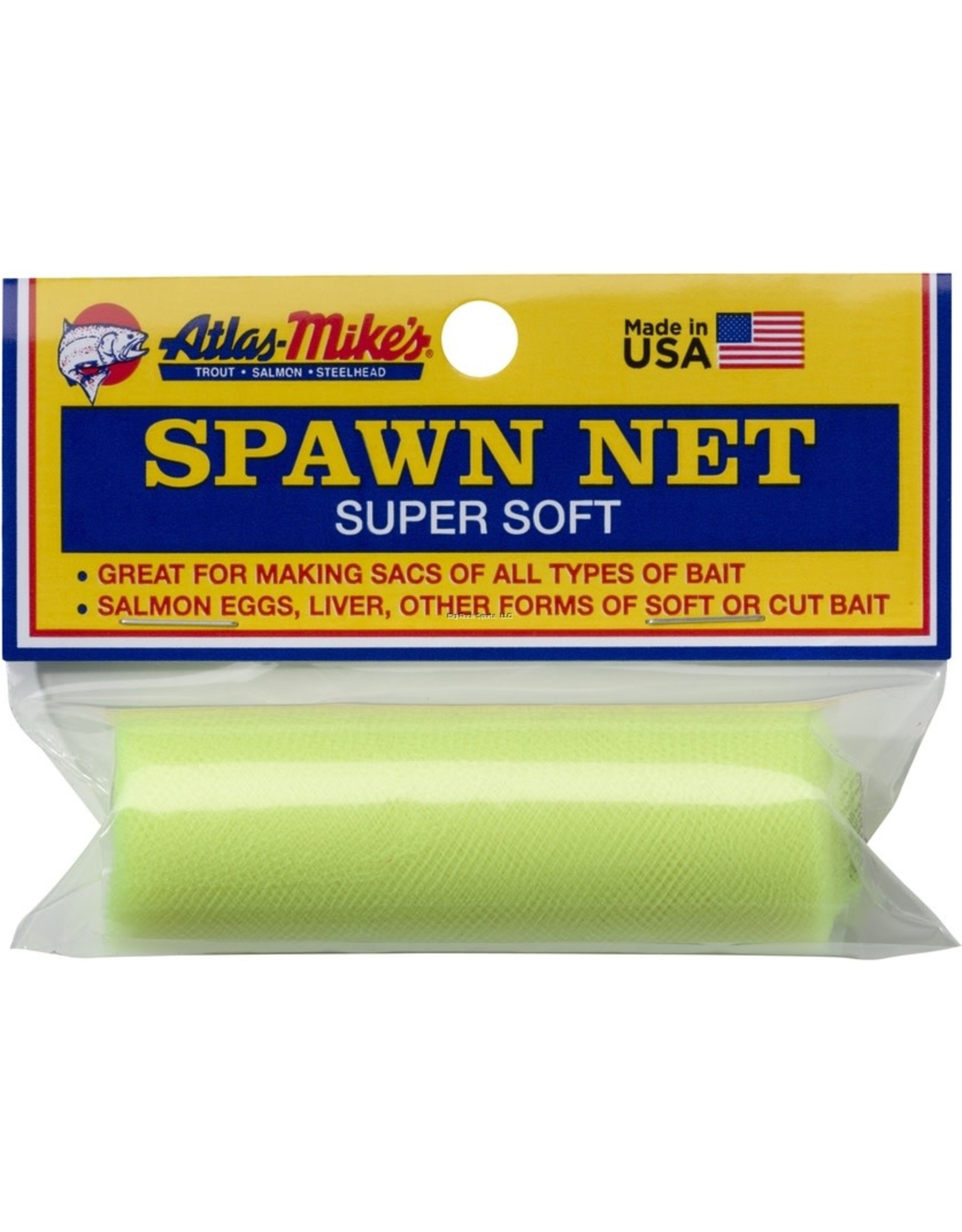 Atlas-Mike's 55007 Spawn Net 3" x 16' Rolls Chartreuse