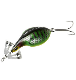 Arbogast Arbogast G935-05 BOOYAH Buzz Plug Jr. Topwater Buzz Bait, 2 3/8", 5/8 oz, Perch, Floating