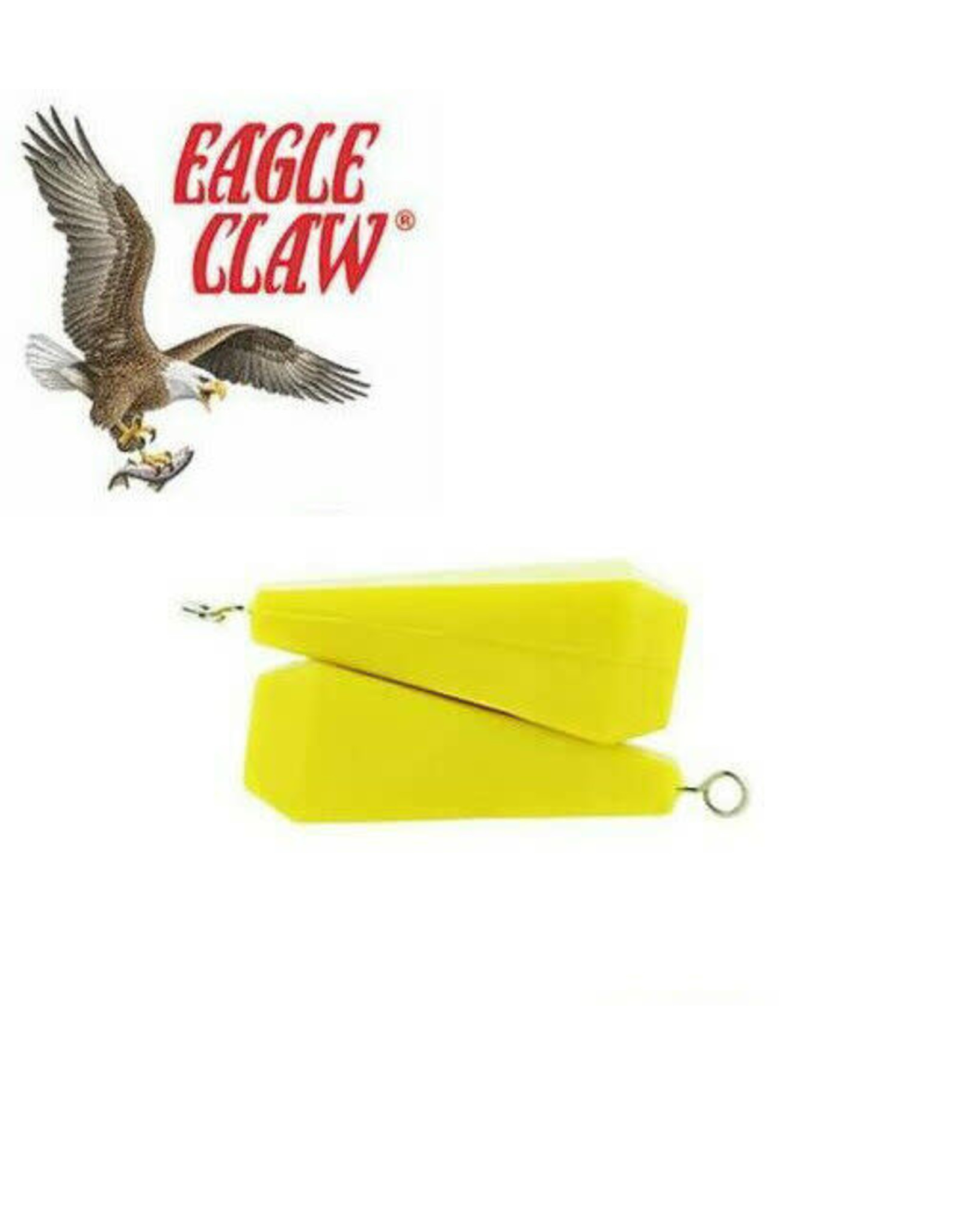 Eagle Claw 3/8oz Rubber 2Pk Eagle Claw 04020-001 Practice Plug