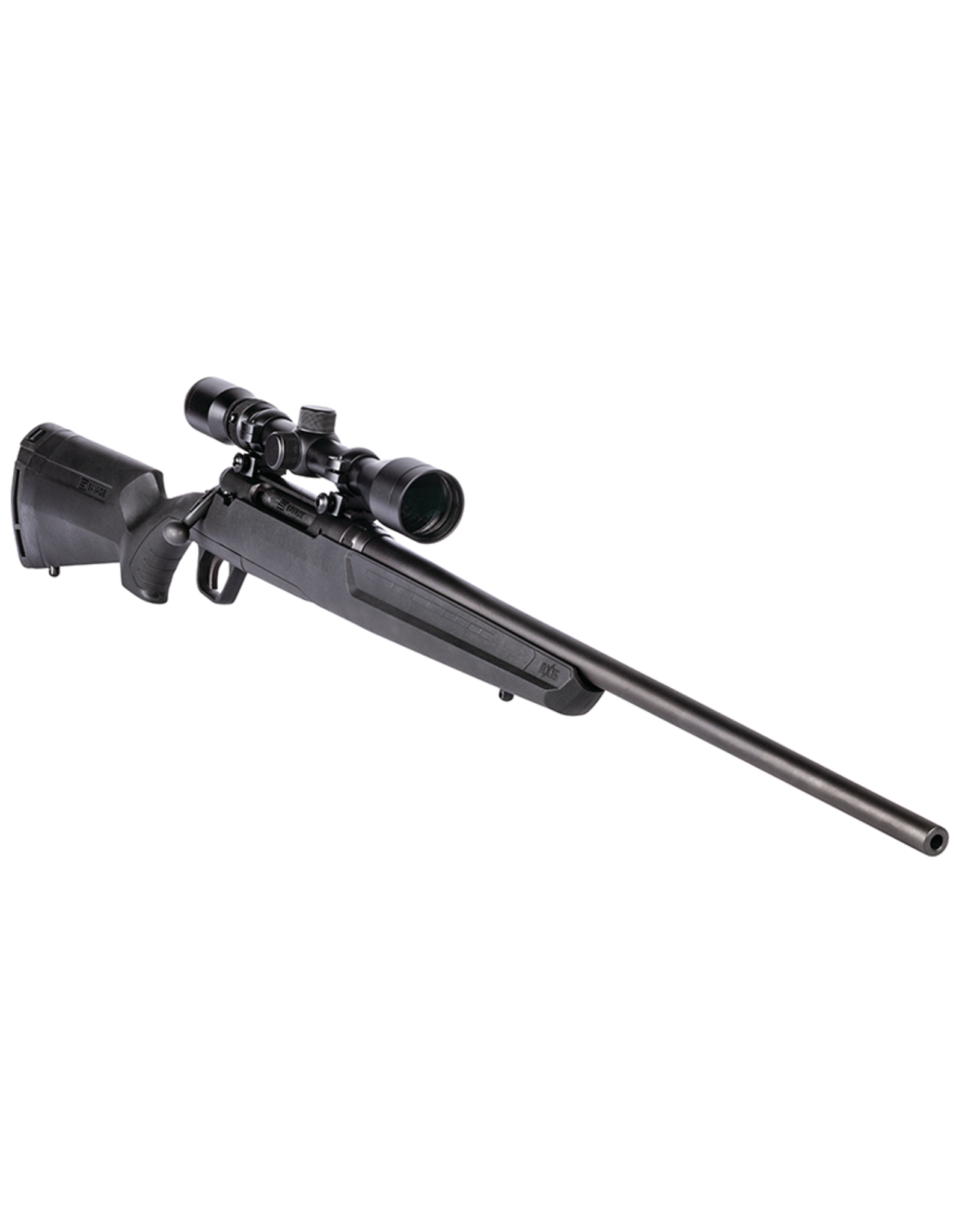 Savage Arms Savage 57257 Axis XP Bolt Action Rifle 22-250 Rem, 22" Bbl Blk, Blk Syn Stock, 4 Rnd Dm, Weaver 3-9X40,