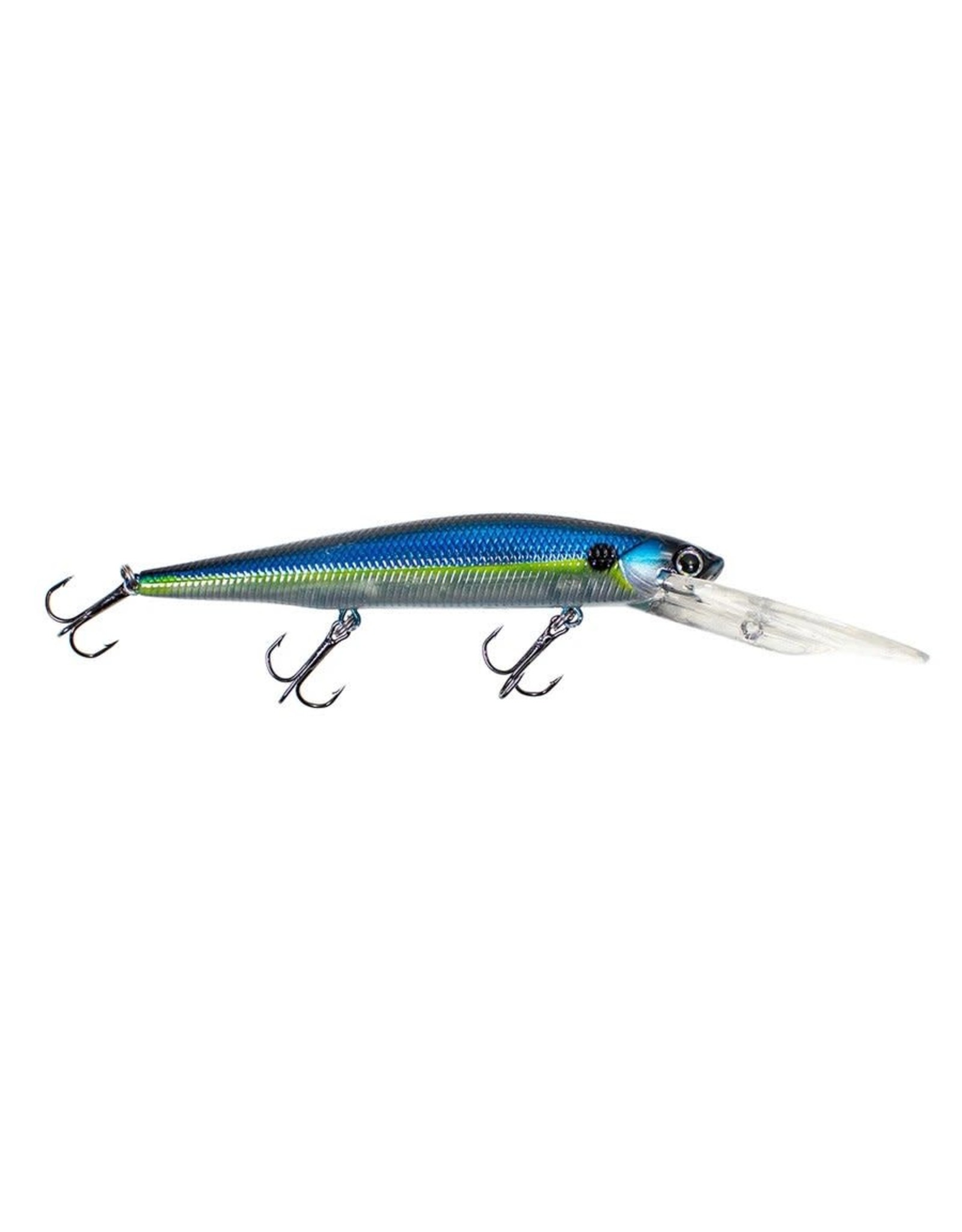 Lunkerhunt Slash 12S Deep Diving Jerkbait 5/8oz 12ft Diving Sassy Bronson
