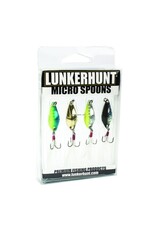 Lunkerhunt Lunkerhunt Micro Spoons 4pk 1" 1/8oz