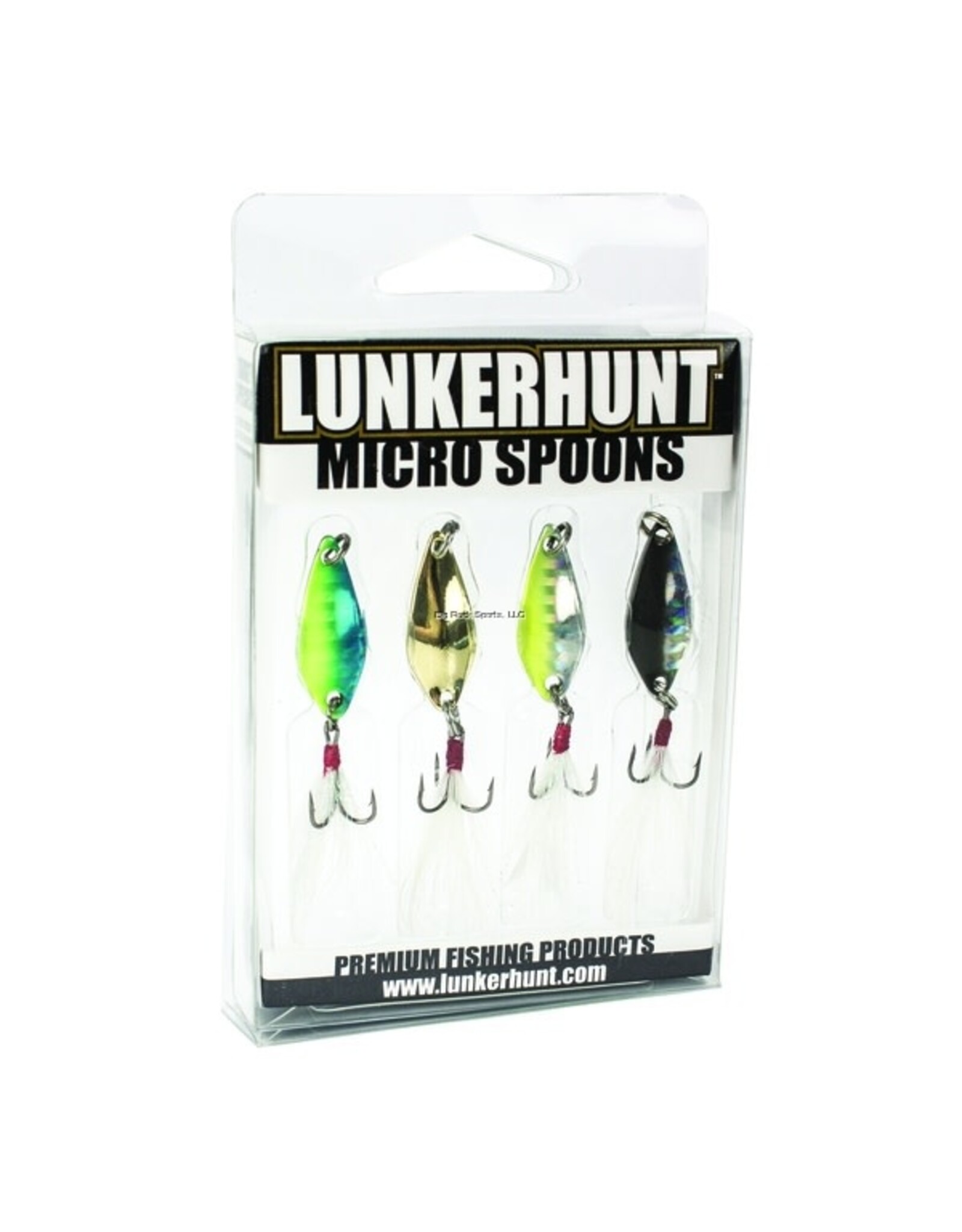 Lunkerhunt Lunkerhunt Micro Spoons 4pk 1" 1/8oz