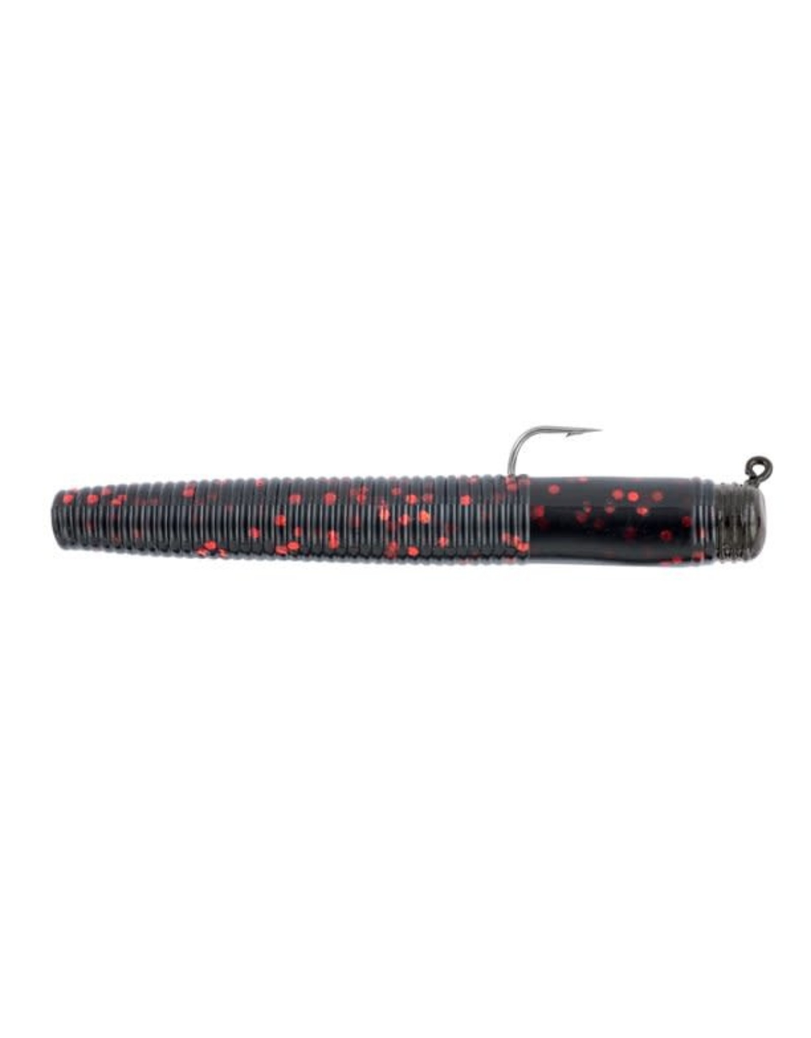 MATZUO Matzuo Pre-Rigged Ned Style -Black/Red - 5 per pack