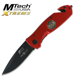 MTech USA - Folding Karambit Knife - Black/Red - Bronson