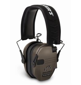 Walkers Walkers GWP-RSEM-FDE Razor Slim Electronic Muff - Flat Dark Earth: Low-Profile Hearing Protection In Stylish Flat Dark Earth Color  GWP-RSEM-FDE