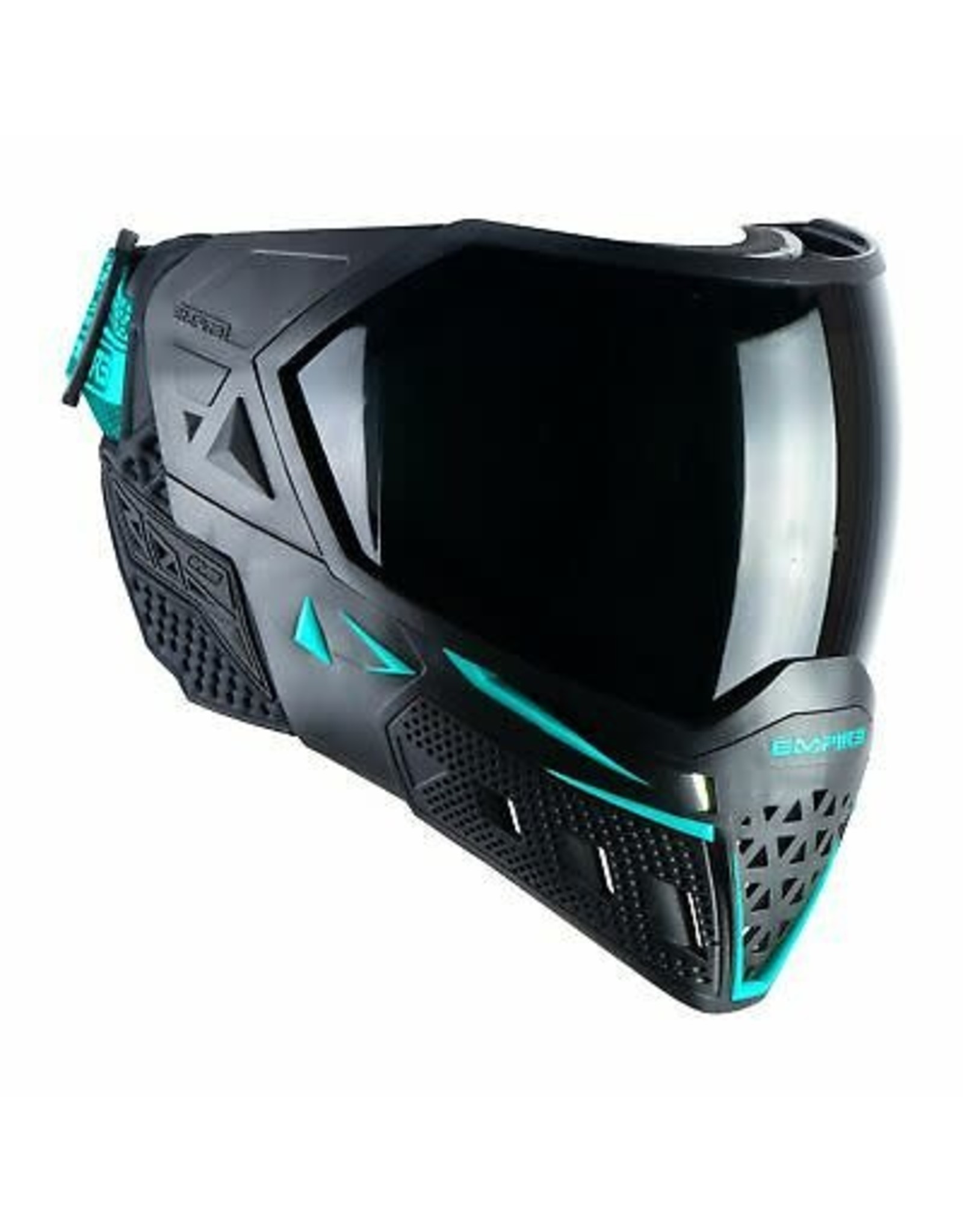 Empire Empire EVS Mask - Black / Aqua - W/ Thermal Clear & Ninja Lens