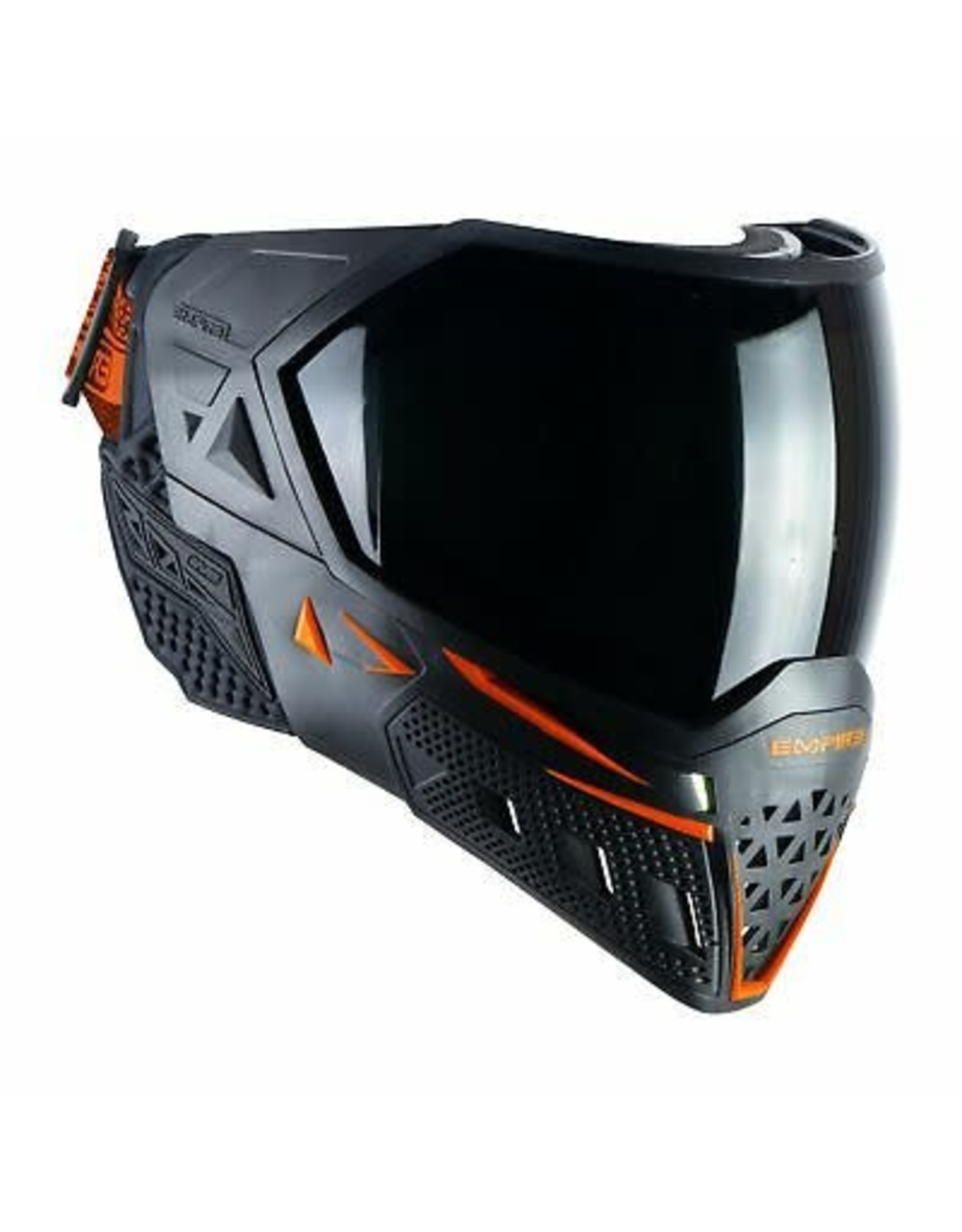 Empire Empire EVS Mask - Black / Orange - W/ Thermal Clear & Ninja Lens