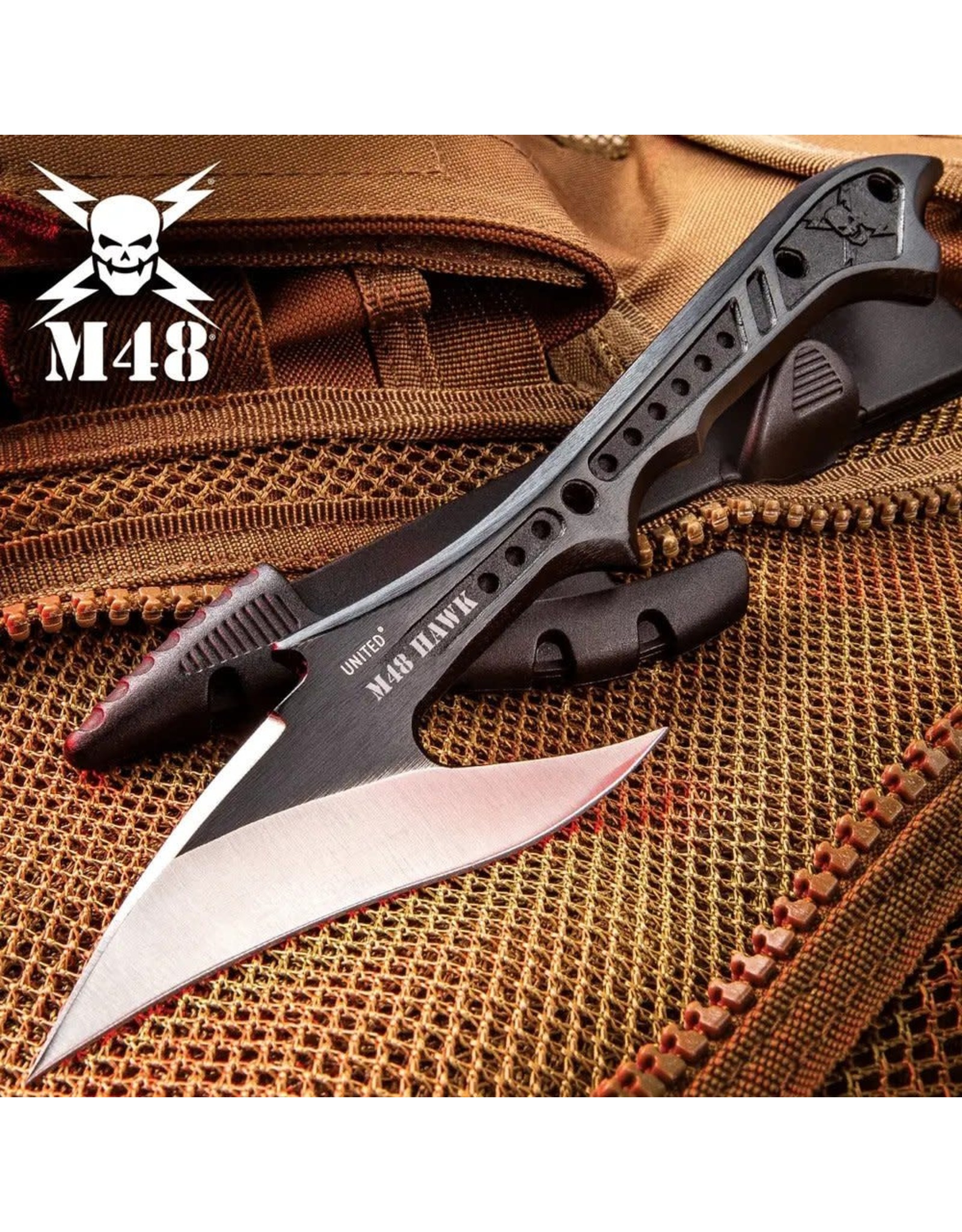 M48 M48 Tactical Harpoon With Molded Locking Sheath