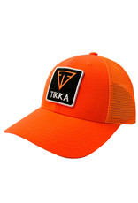 Tikka Tikka Trucker Hat Orange with Mesh One Size
