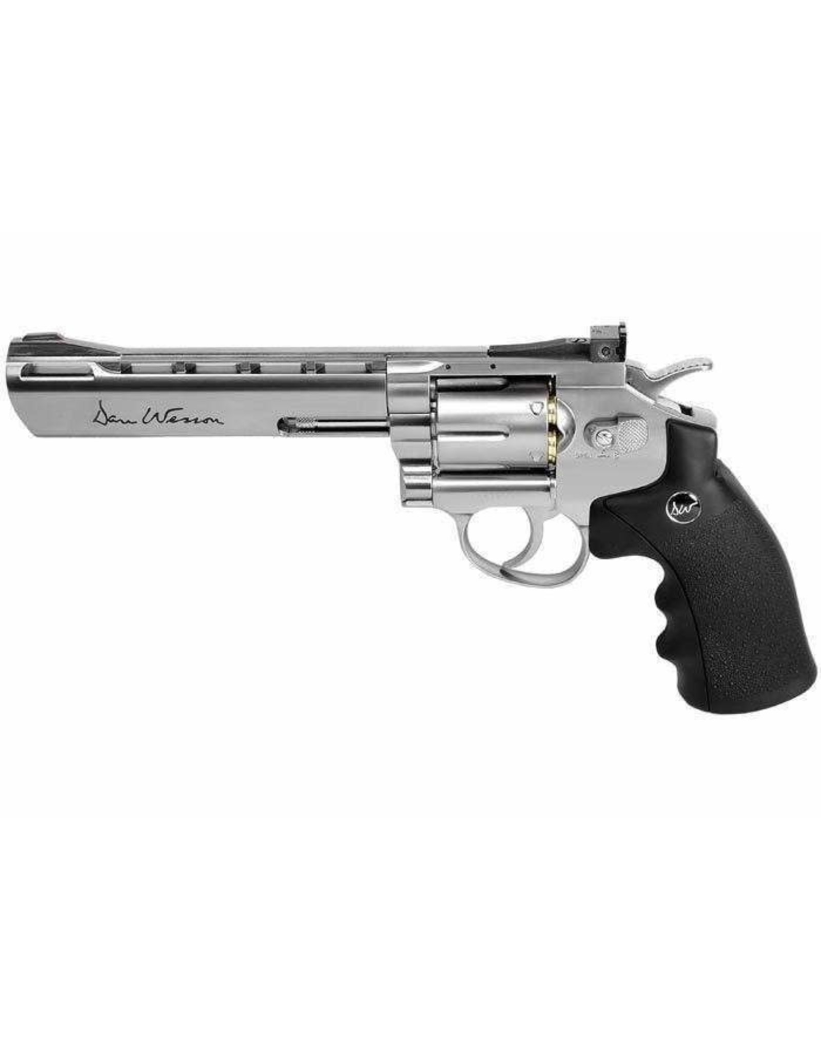 Dan Wesson Dan Wesson 6" c02 Pellet Revolver Speedloader, weaver rail .177