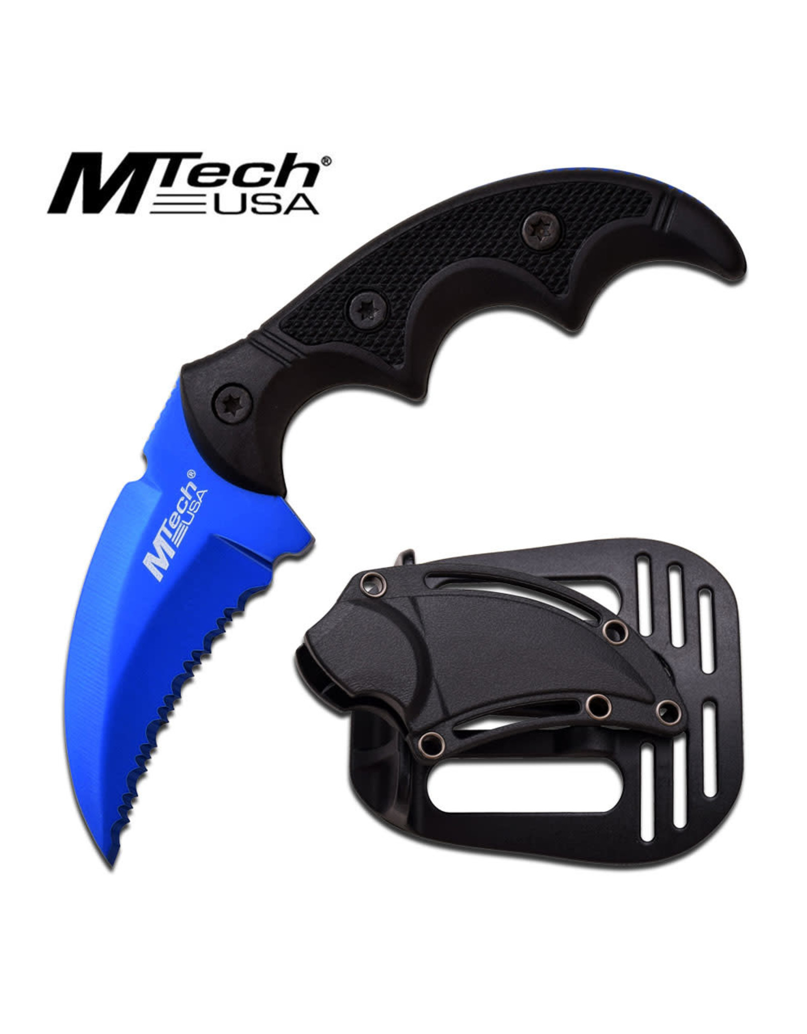 MTech Usa MTech USA MT-20-63BL FIXED BLADE KNIFE 5'' OVERALL