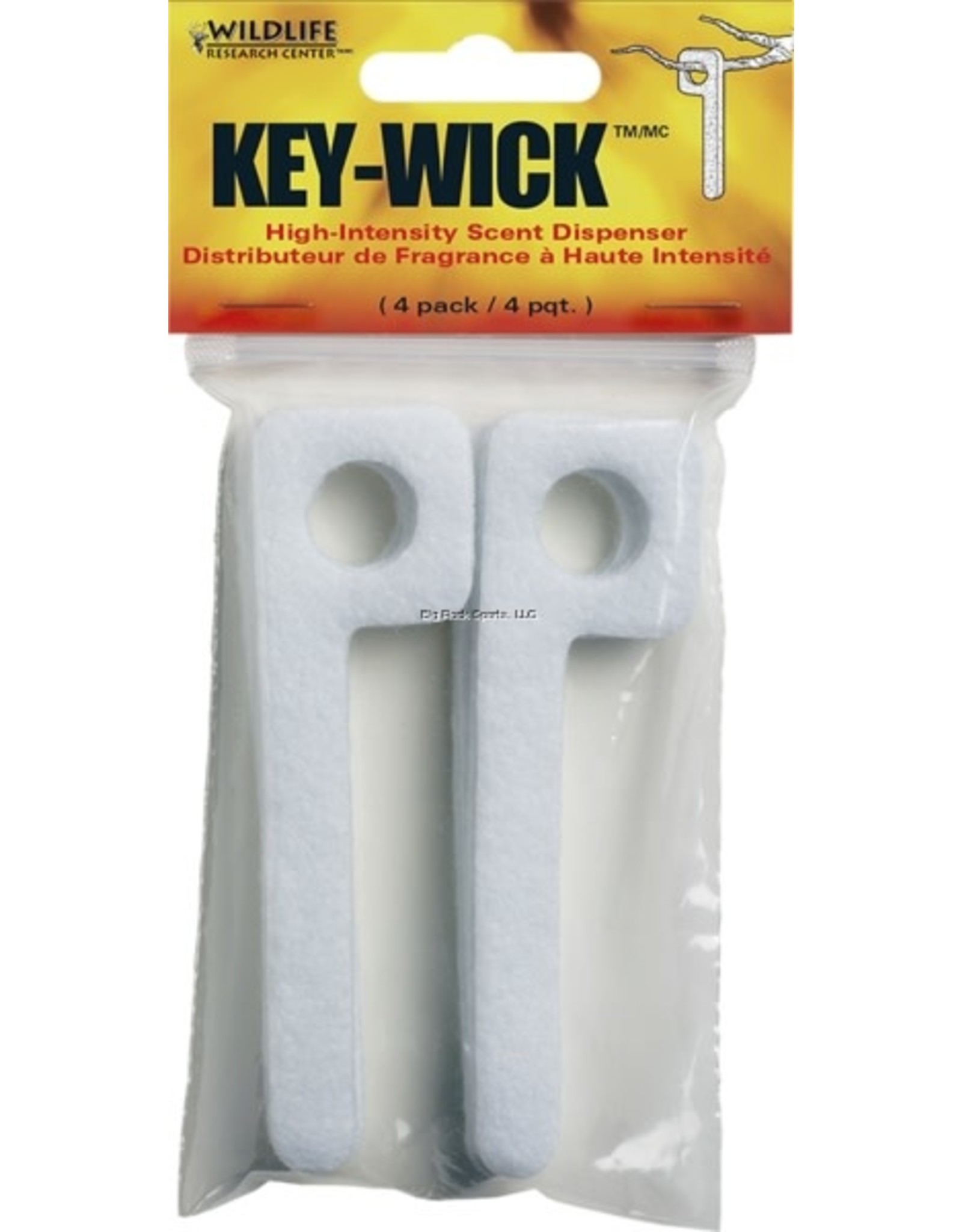 WILDLIFE RESEARCH CENTER INC Wildlife Research Centre - KEY-WICK 4-PACK Scent Dispenser