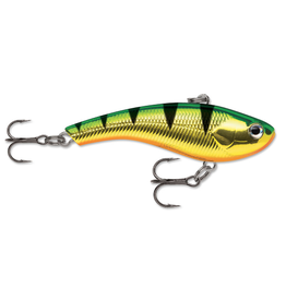 Rapala Rapala SLR06P Slab Rap, Crankbait, Variable Depth, 2-1/2", 3/8 oz, #8 Hooks, Perch