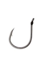 VMC VMC WK#3/0BNPP Wacky Hook, Size 3/0, Extra Wide Gap, Down Eye, Black Nickel, 5 per Pack