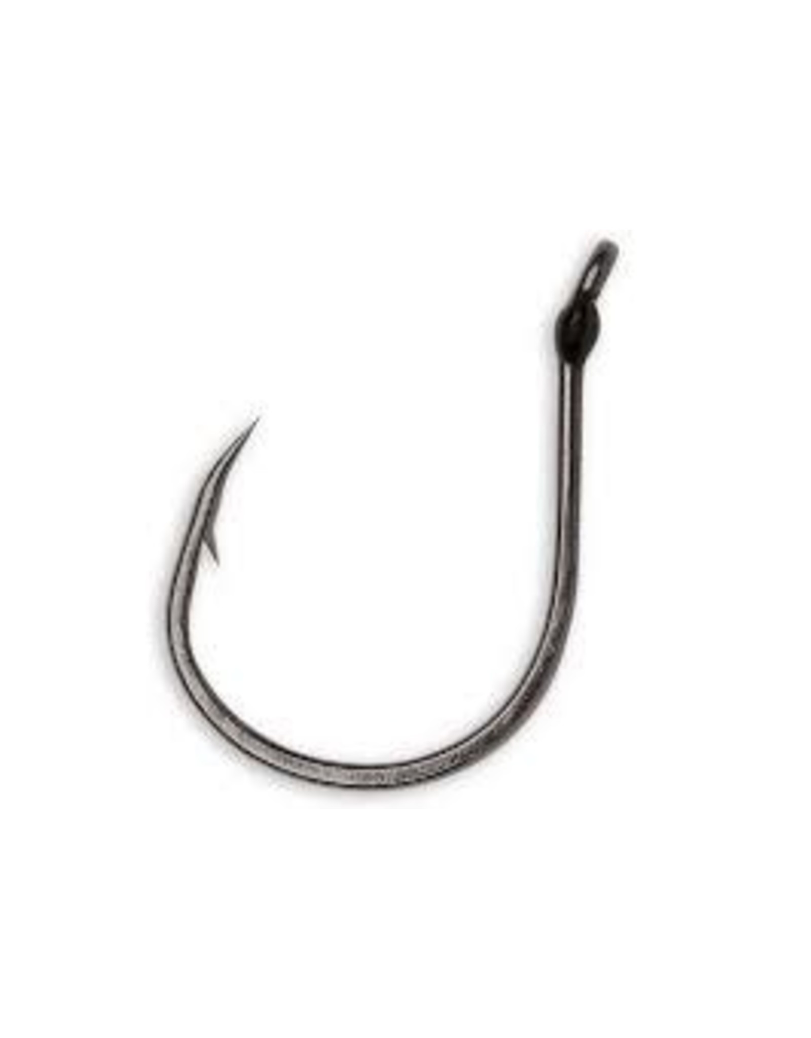 VMC VMC WK#3/0BNPP Wacky Hook, Size 3/0, Extra Wide Gap, Down Eye, Black Nickel, 5 per Pack